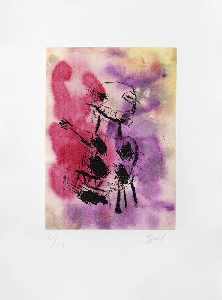 版画 Appel - Nostalgie de l'océan