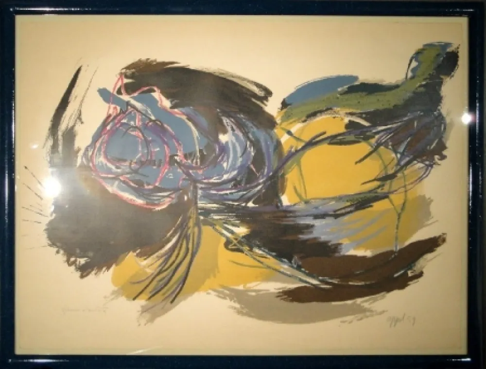 石版画 Appel - Oiseau de l’aube