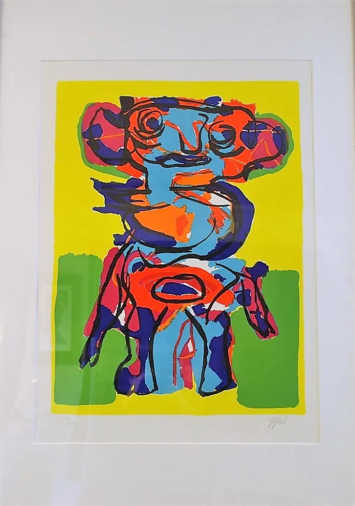 石版画 Appel - Personnage