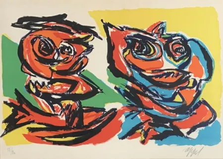 石版画 Appel - Personnages, ca.