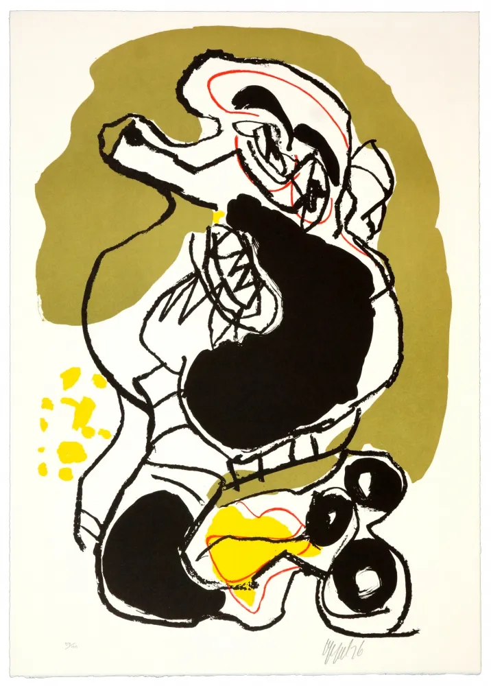 石版画 Appel - Pour Jorn