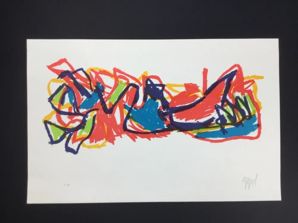 石版画 Appel - Sculture in Amsterdam