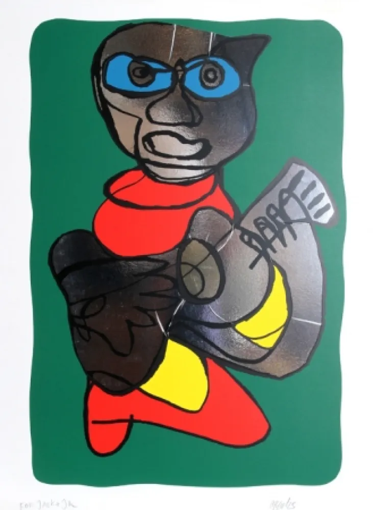 丝网印刷 Appel - Singing Hands 2