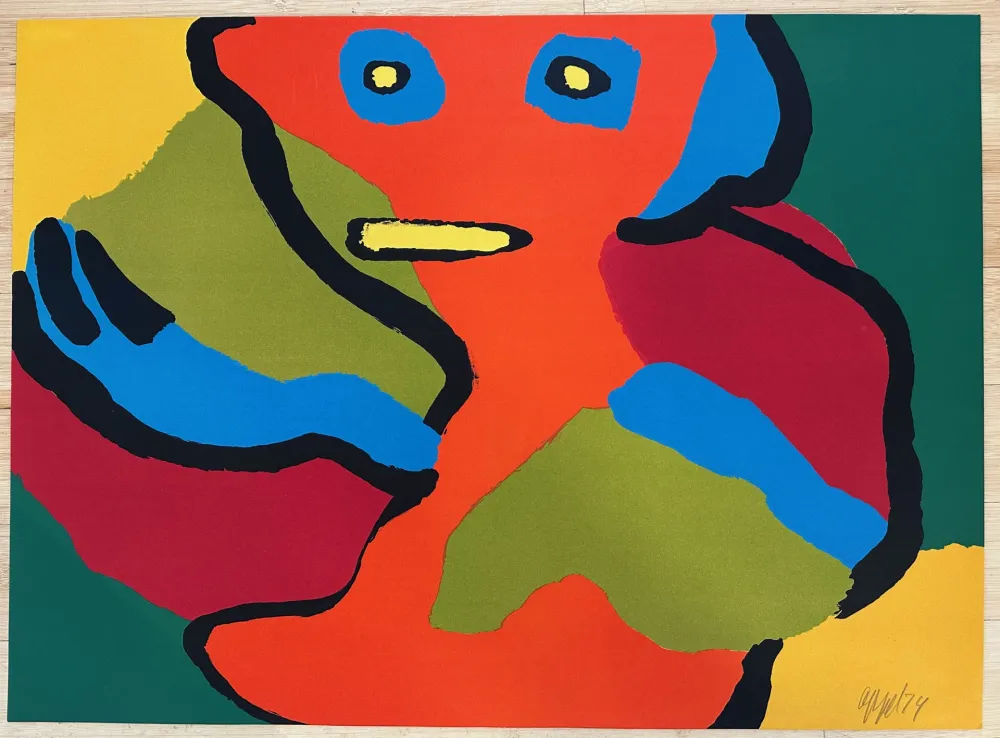 石版画 Appel - Some People Together