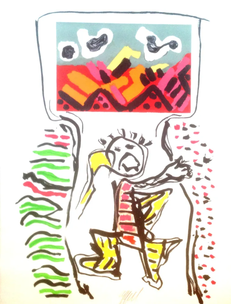 石版画 Appel - Un ami pour la vie 