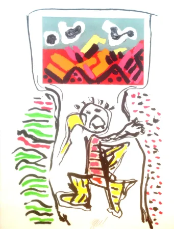 石版画 Appel - Un ami pour la vie 