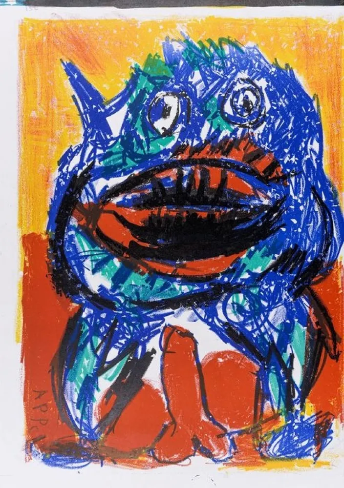 石版画 Appel - Untitled,