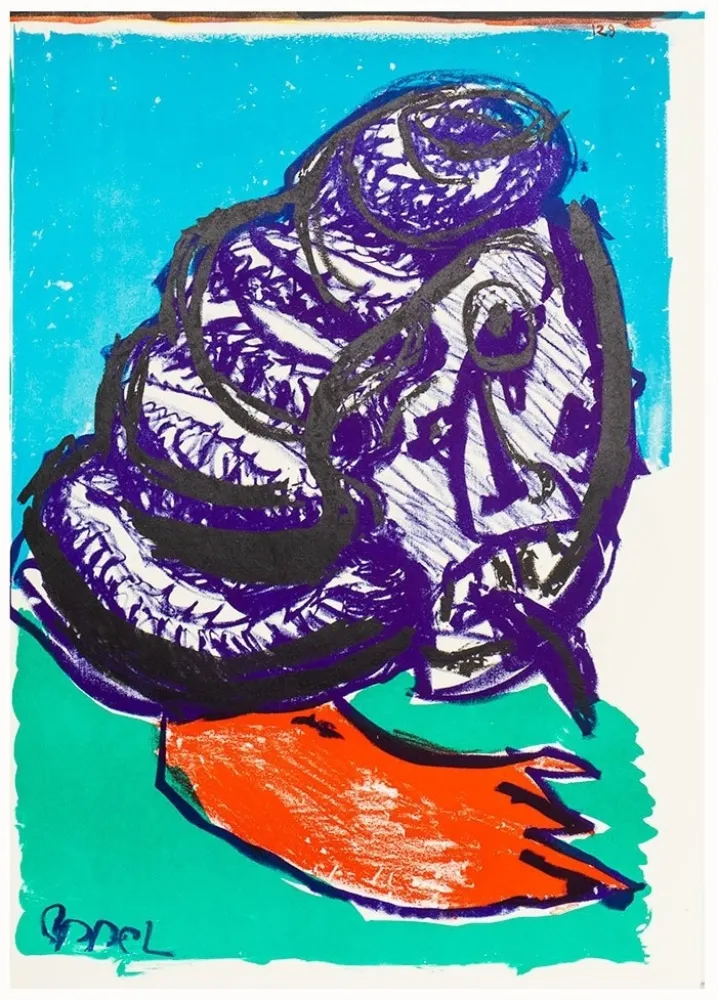 石版画 Appel - Untitled,