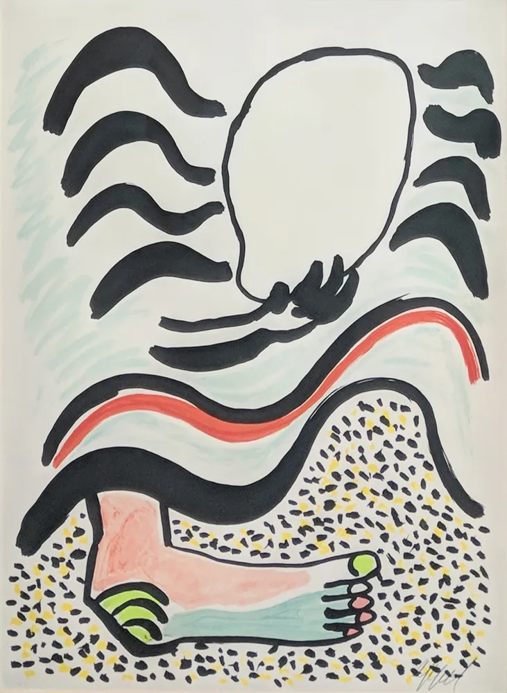 石版画 Appel - UNTITLED (FROM TANTRIKA 1)