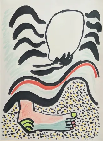 石版画 Appel - UNTITLED (FROM TANTRIKA 1)