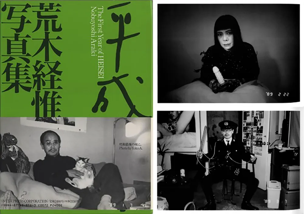 插图书 Araki - THE FIRST YEAR OF HEISEI. 