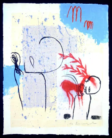 丝网印刷 Arcangelo - Senza titolo