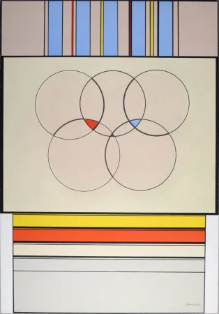 丝网印刷 Arden-Quin - Composition