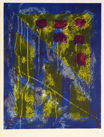 石版画 Argimon - Sin Título