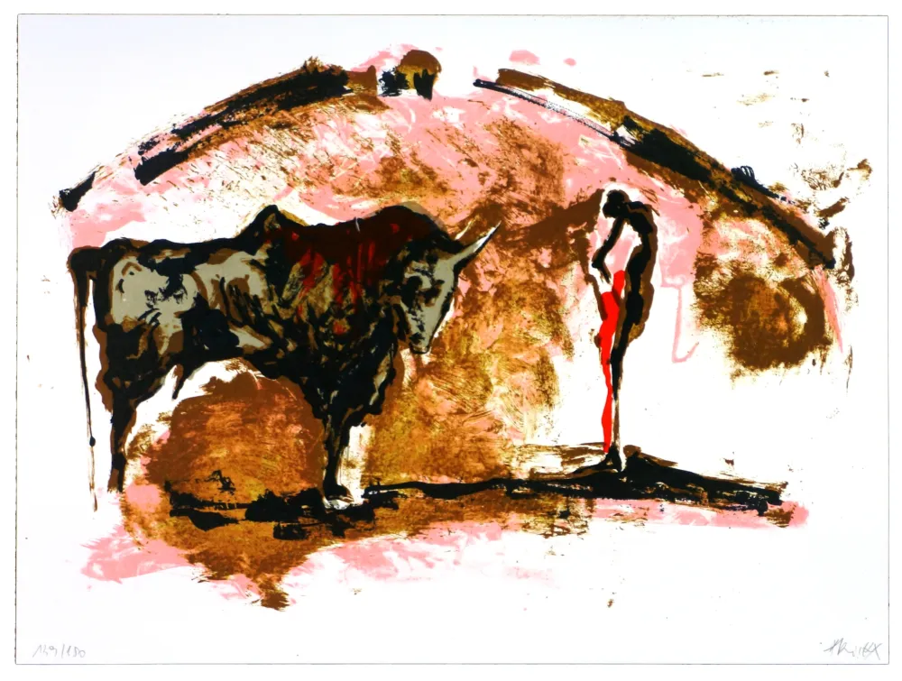 石版画 Arickx - La lidia d’Aricks 1