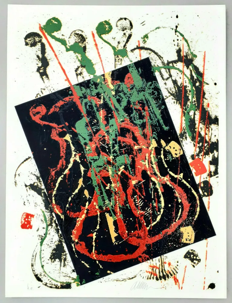 丝网印刷 Arman - Composizione