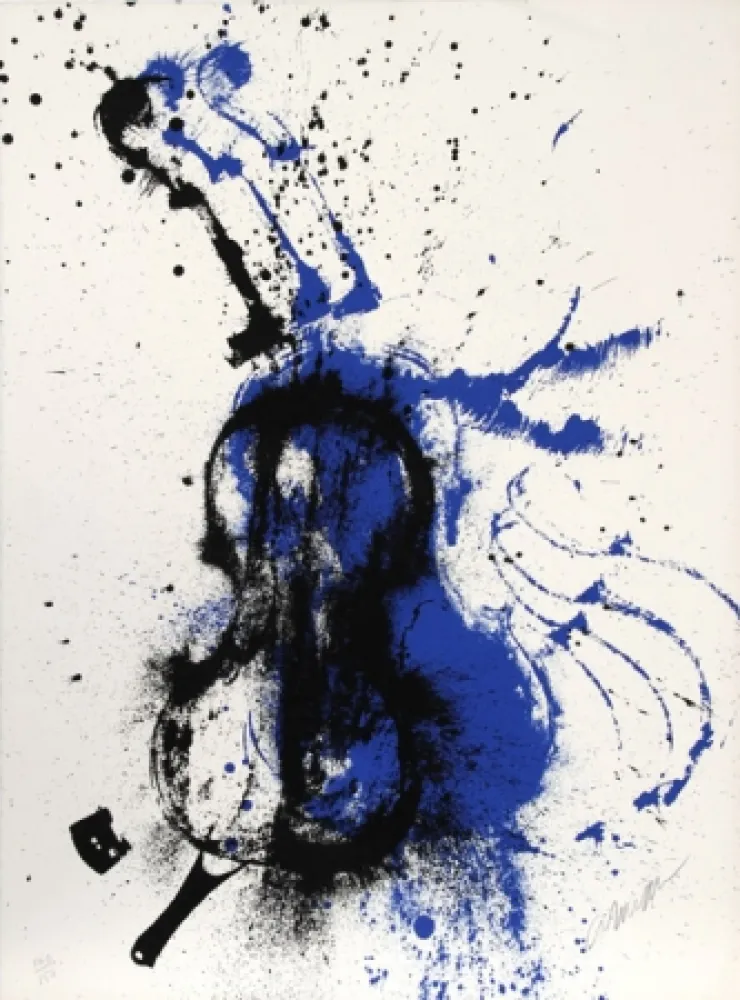 丝网印刷 Arman - Crossfire