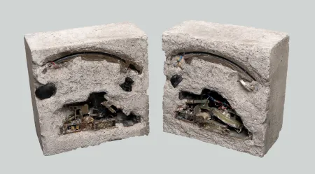 复数作品 Arman - En Raison de l'Encombrement del lignes