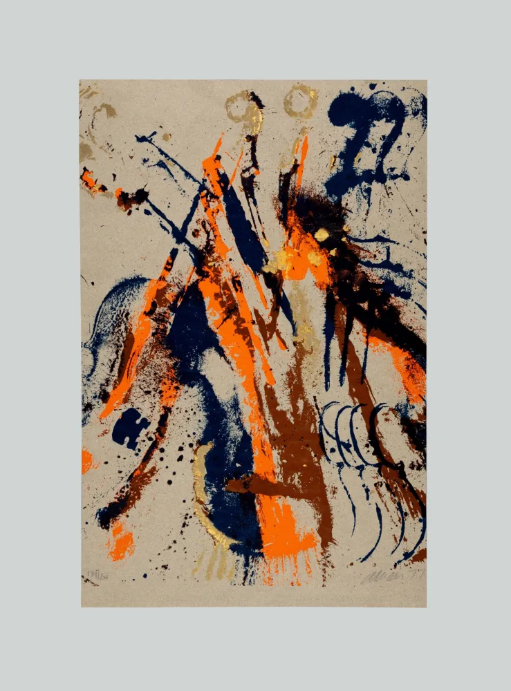 丝网印刷 Arman - Grey mood