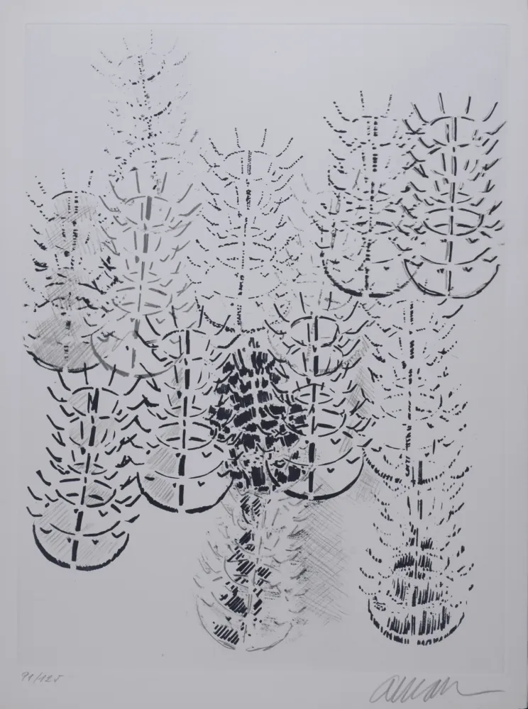 版画 Arman - Hommage à Marcel Duchamp, 1971 - Hand-signed