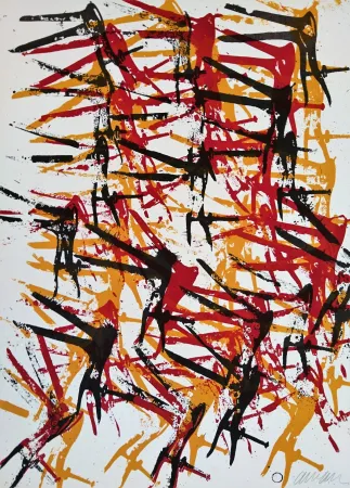 石版画 Arman - Inside Story