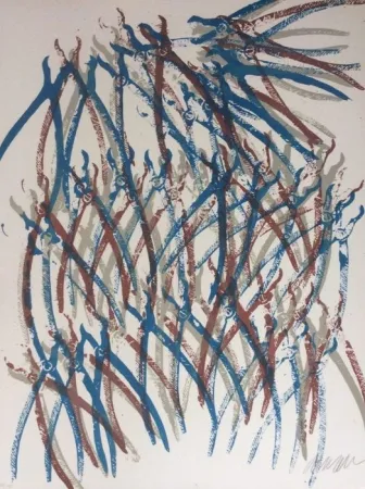 石版画 Arman - JAWS