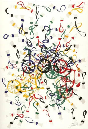 石版画 Arman - JO BARCELONA