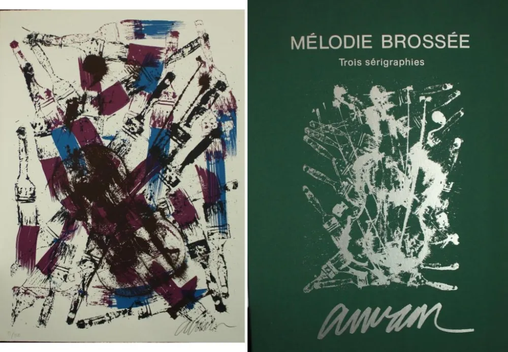 丝网印刷 Arman - MELODIE BROSSEE