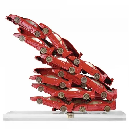 石版画 Arman - RAMPANTE N. 1