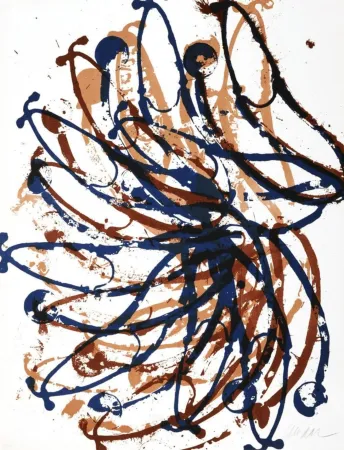 石版画 Arman - Rien ne bat plus