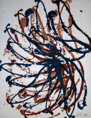 石版画 Arman - Stetoscopes