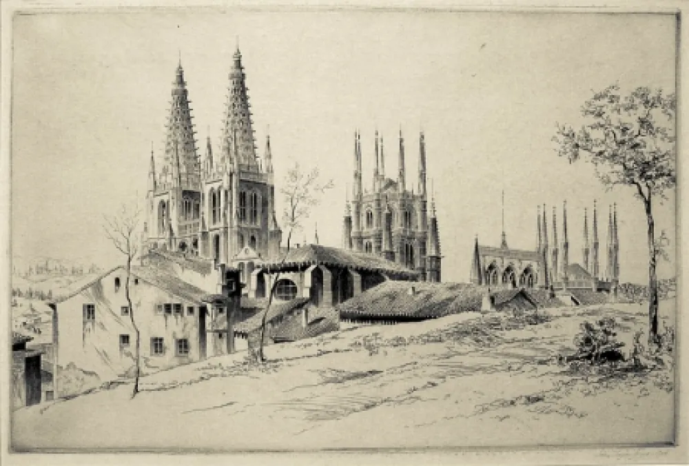 版画 Arms - Burgos (a.k.a. A Spanish Town Revisited)