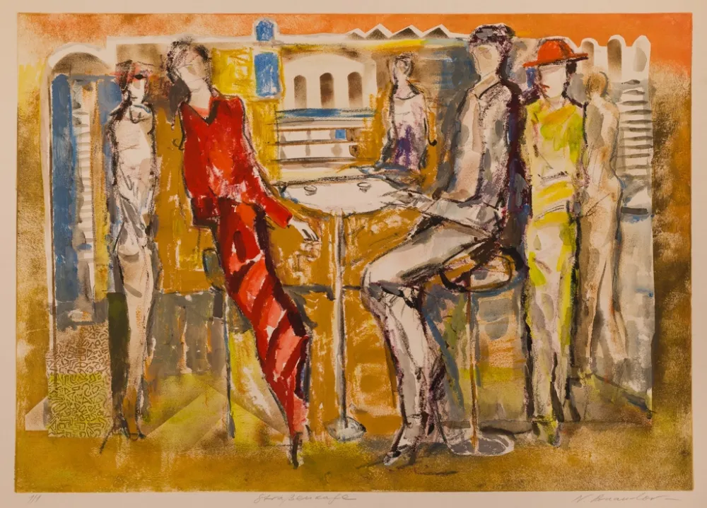 无技术 Arnaudov - Straßencafé