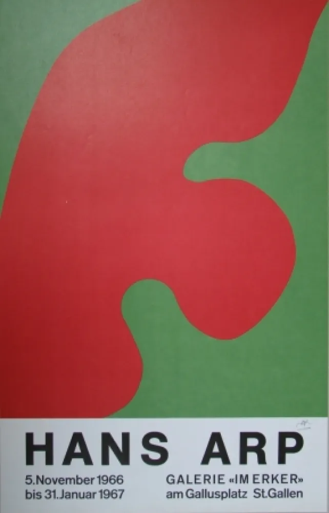 石版画 Arp - Composition