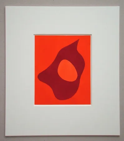 镂版印刷 Arp - Composition abstrait