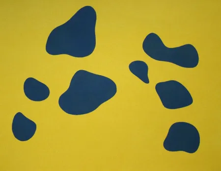 镂版印刷 Arp - Configuration, 1955