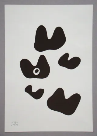 丝网印刷 Arp - Constellation avec cinq éléments