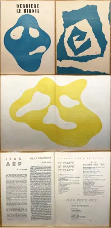 插图书 Arp - Derrière le Miroir n° 33. ARP. Novembre 1950.