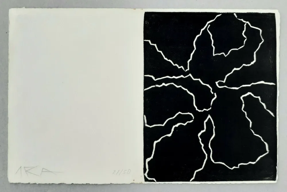 油毡版画 Arp - Fleurs