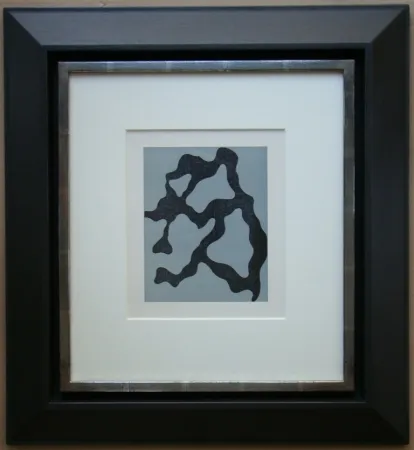 木刻 Arp - Géométrie végetale Relief I.