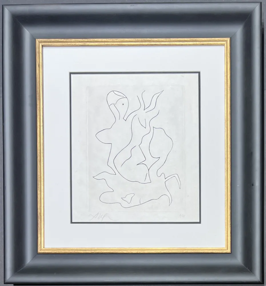 版画 Arp - Paroles peintes II