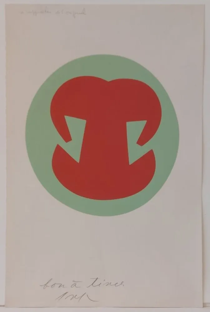 木刻 Arp - Sans titre