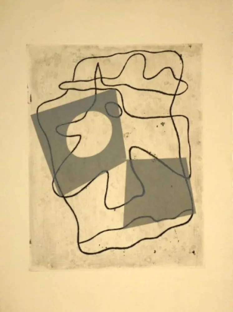 插图书 Arp - Vers le blanc infini. (Poèmes et gravures)