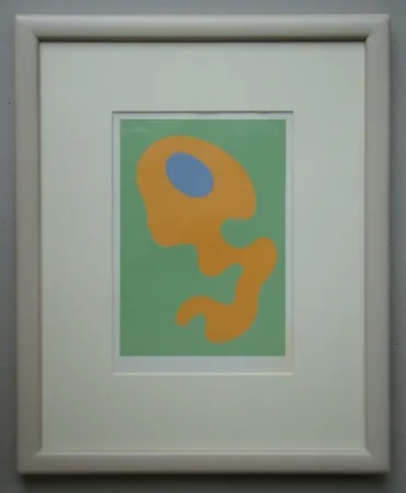 石版画 Arp - Wolkengeschöpf