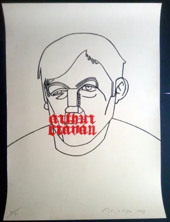 丝网印刷 Arroyo - Arthur Cravan aprés le Combat contre J.Johnson