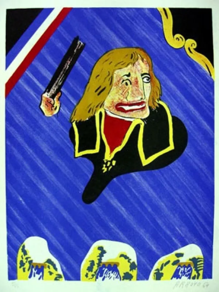 石版画 Arroyo - BONAPARTE