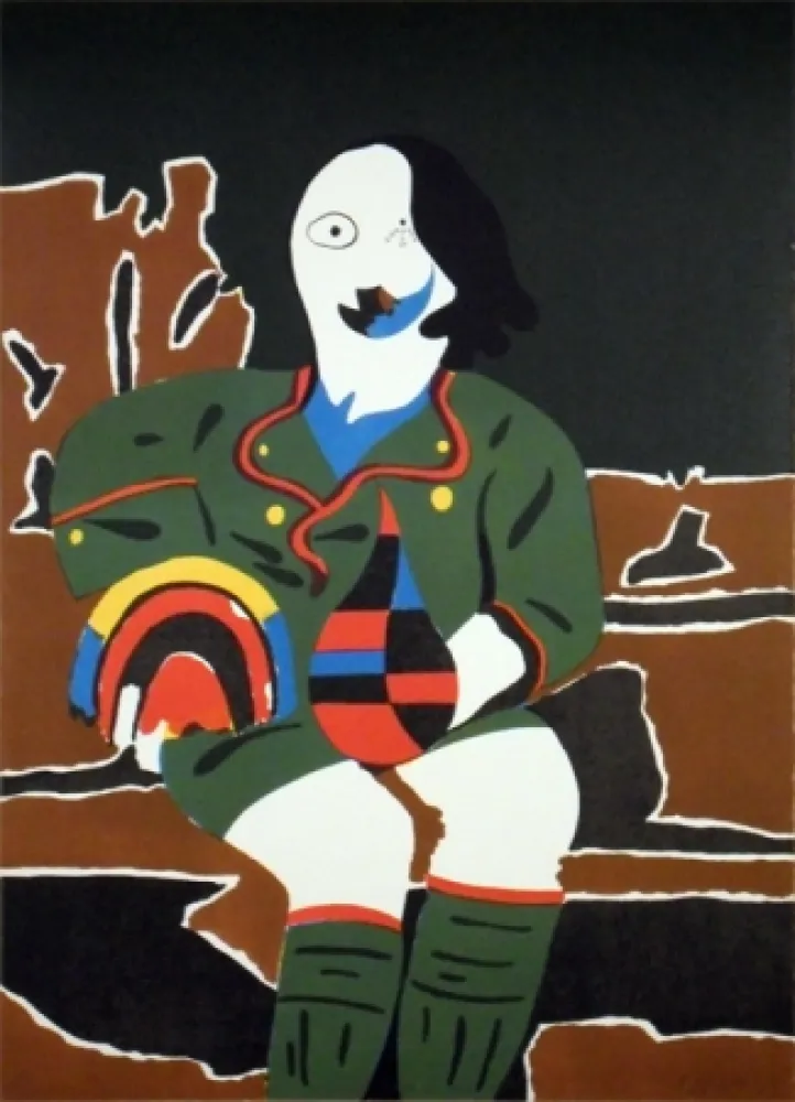 石版画 Arroyo - Il Pittore di Monaco