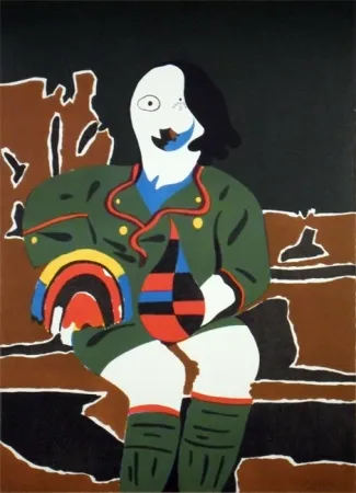 石版画 Arroyo - Il Pittore di Monaco