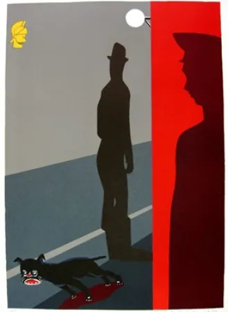 石版画 Arroyo - LA CARRETERA