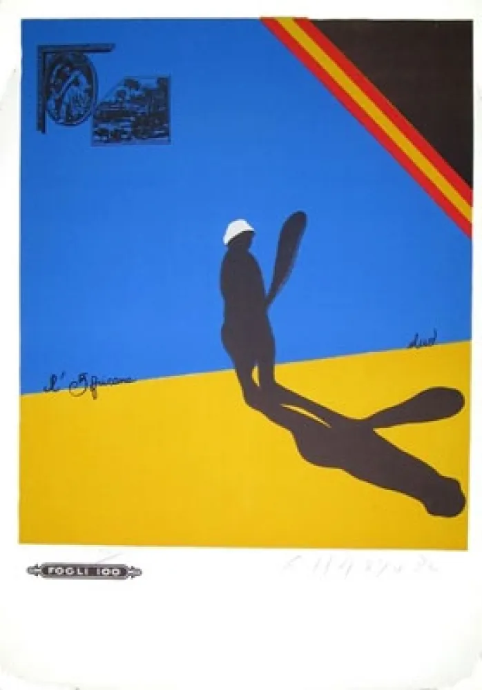 石版画 Arroyo - L'AFRICANA